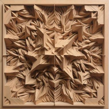Patterns and decorations Escher 4 3d model
